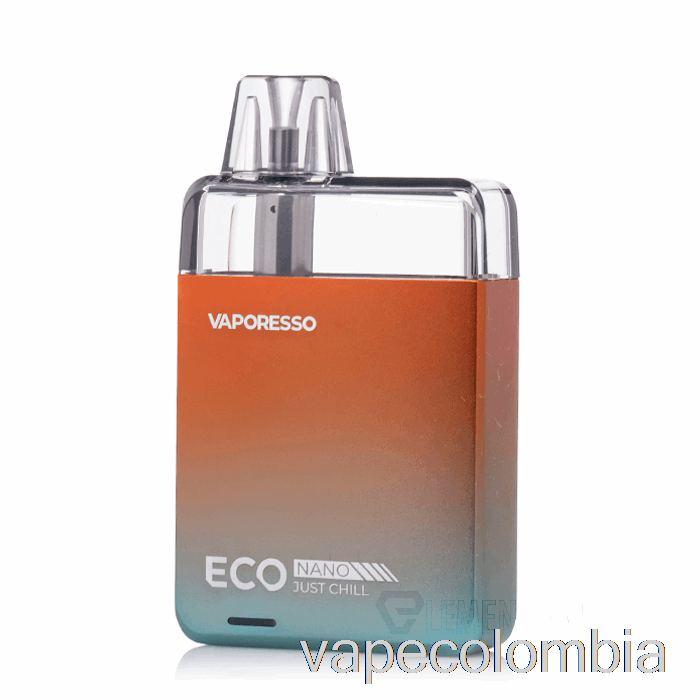 Kit Completo De Vapeo Vaporesso Eco Nano Pod System Naranja Amanecer